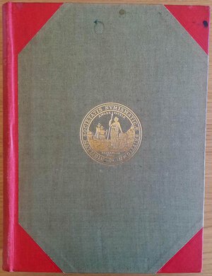 obverse: British Numismatic Journal  and Proceedings of the British Numismatic Society 1912, First Series Vol. IX Harrison and Sons 1913. Tutta Tela con titolo in oro al dorso, pp. 485, ill. in b/n, tavv. In b/n. Buono ststo