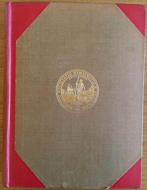 obverse: British Numismatic Journal  and Proceedings of the British Numismatic Society 1913, First Series Vol. X. Harrison and Sons 1914.Tutta Tela con titolo in oro al dorso, pp. 431, ill. in b/n, tavv. In b/n. Buono stato