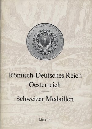 obverse: BANK LEU AG. – Zurich, April, 1976. Liste 14.  Romisch-Deutsches Reich Oesterreich, Schweizer medaillen. Pp. 13, nn. 145,  tavv. 8. Ril ed ottimo stato.