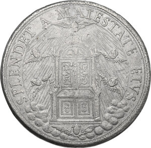reverse: Roma.  Clemente IX (1667-1669), Giulio Girolamo Rospigliosi. Piastra