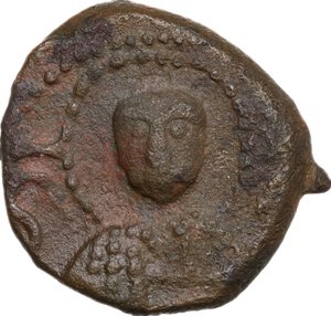 obverse: Salerno.  Guglielmo (1111-1127). Follaro con San Matteo, 1119-1127