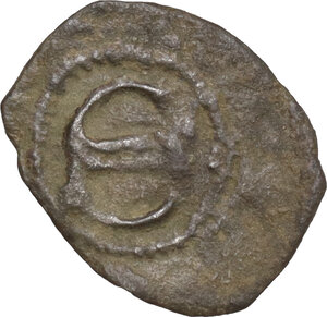 obverse: Siena.  Repubblica (1180-1390). Denaro piccolo o picciolo