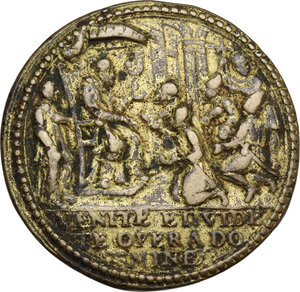 reverse: Innocenzo XI (1676-1689), Benedetto Odescalchi.. Medaglia emessa nel 1688 per il ricevimento degli ambasciatori Siamesi, missionari francesi Gesuiti
