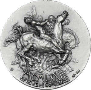 reverse: Paolo VI (1963-1678), Giovanni Battista Montini.. Medaglia straordinaria, A. XI