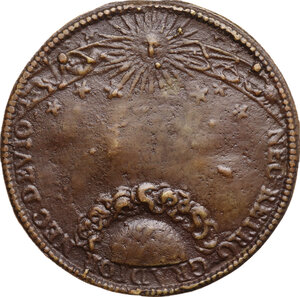 reverse: Carlo I Gonzaga Nevers (1627-1637).. Medaglia 1608
