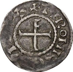 obverse: France.  Tours (abbay of St. Martin).  Denier, late 10th-early 11th centuries