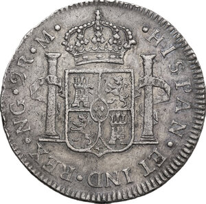 reverse: Guatemala.  Ferdinand VII (1808-1833). 2 reales 1812
