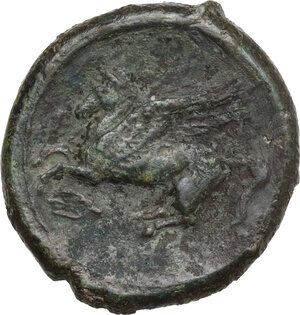 reverse: Syracuse.  Agathokles  (317-289 BC).. AE 24 mm, c. 317-310 BC