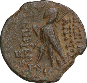 reverse: Seleucid Kings.  Antiochos VIII (121-97 BC).. AE18 mm. Antioch, year 192 (121/0)