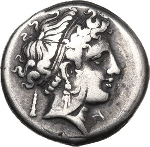 obverse: Central and Southern Campania, Neapolis. AR Didrachm, c. 300 BC. Obv