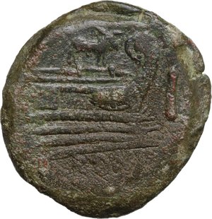 reverse: Ass series.. AE As, c. 169-158 BC