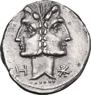 obverse: C. Fonteius.. AR Denarius, 114 or 113 BC