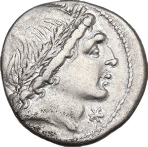 obverse: L. Memmius. AR Denarius, 109 or 108 BC
