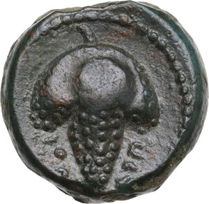 reverse: Northern Apulia, Arpi. AE 14 mm, c. 215-212 BC