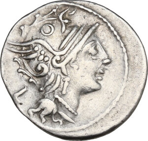 obverse: C. Fundanius. . AR Denarius, 101 BC