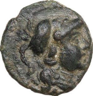 obverse: Northern Apulia, Hyrium. AE 13 mm, c. 3rd century BC
