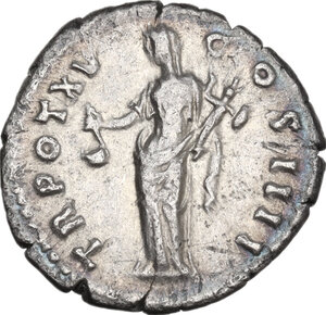 reverse: Antoninus Pius (138-161). AR Denarius, 151-152