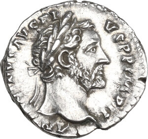 obverse: Antoninus Pius (138-161).. AR Denarius, 155-156 AD