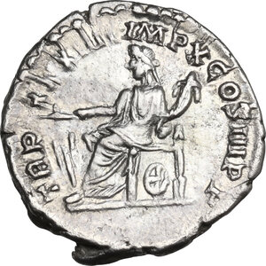 reverse: Marcus Aurelius (161-180).. AR Denarius, 180 AD