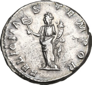 reverse: Geta as Caesar (198-212).. AR Denarius, 198-200 AD