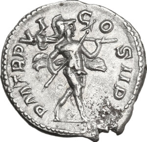 reverse: Severus Alexander (222-235 AD).. AR Denarius, 227 AD