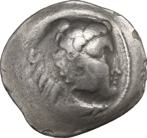 obverse: Celtic, Eastern Europe. AR Tetradrachm, 2nd century BC. Imitating Philip III of Macedon