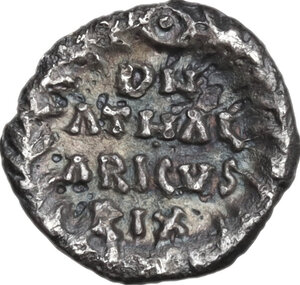 reverse: Ostrogothic Italy, Athalaric (526-534).. AR Quarter Siliqua, struck in the name of Justinian I, Ravenna mint