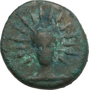 obverse: Southern Lucania, Metapontum. AE 15 mm, c. 300-250 BC