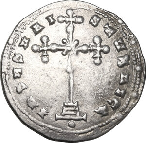 obverse: Constantine VII, Porphyrogenitus (913-959) and Romanus I, Lecapenus (920-944)..  AR Miliaresion, Constantinople mint, 931-944 AD