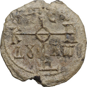 obverse: Lead Seal, 8th-9th century