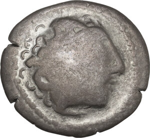 obverse: Celtic, Eastern Europe. AR Drachm, 2nd century BC. Imitating Alexander III of Macedon