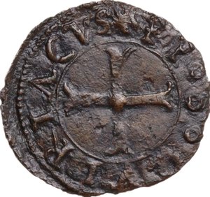 reverse: Ancona.  Repubblica Autonoma (Sec. XII-XV).. Quattrino