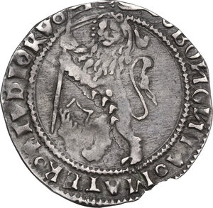 obverse: Bologna.  Giovanni II Bentivoglio (1494-1506). Grossone