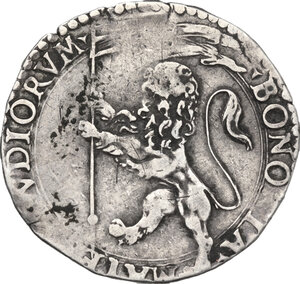 reverse: Bologna.  Gregorio XIII (1572-1585), Ugo Boncompagni. Bianco