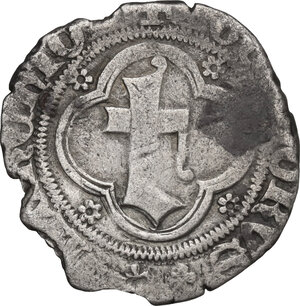 obverse: Chivasso.  Teodoro II Paleologo (1381-1418). Mezzo grosso