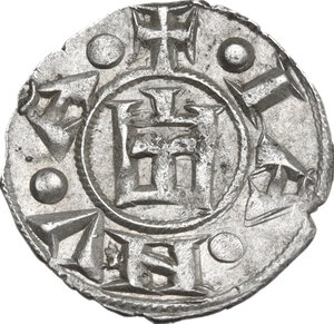 reverse: Genova.  Repubblica (1139-1339). Denaro