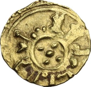obverse: Messina.  Guglielmo II (1166-1189). Tarì