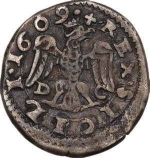 reverse: Messina.  Filippo III di Spagna (1598-1621). Tarì 1609