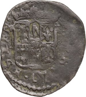 reverse: Modena.  Francesco I d Este (1629-1658). Muraiola