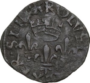 obverse: Napoli.  Carlo VIII re di Francia (1495). Cavallo