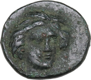 obverse: Gela. AE 14.5 mm, c. 315-310 BC