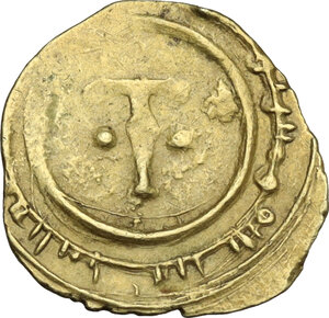 obverse: Palermo.  Ruggero I  (1085-1101).. Tarì