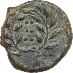 reverse: Himera. AE Hemilitron-Hexonkion, c. 415-409 BC