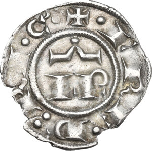 obverse: Parma.  Repubblica a nome di Federico II (1220-1250). Grosso