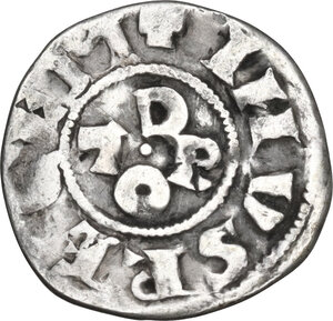 obverse: Pavia.  Arduino d Ivrea, Re d Italia (1002-1014). Denaro