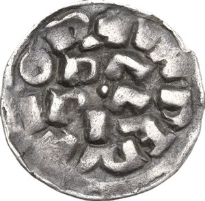 reverse: Pavia.  Enrico III di Franconia (1056-1106). Denaro