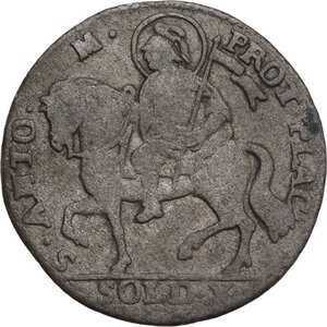 reverse: Piacenza.  Ferdinando I di Borbone (1765-1802).. Da 10 soldi 1789