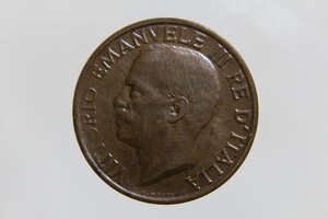 reverse: VITTORIO EMANUELE III 10 CENTESIMI 1934 CU FDC