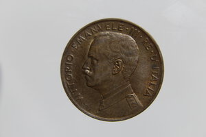 reverse: VITTORIO EMANUELE III 2 CENTESIMI 1915 CU GIG.304 BB