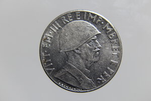 reverse: OCCUPAZIONE ALBANIA VITTORIO EMANUELE III 0,20 LEK 1940 XVIII MAGNETICO QFDC